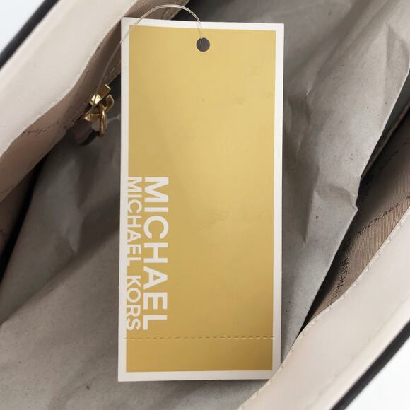 MICHAEL KORS NWT Sienna Large Tote bag handbag purse leather & canvas - Picture 9 of 12